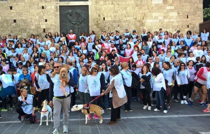 La «camminata» di Teramo per sostenere la ricerca scientifica