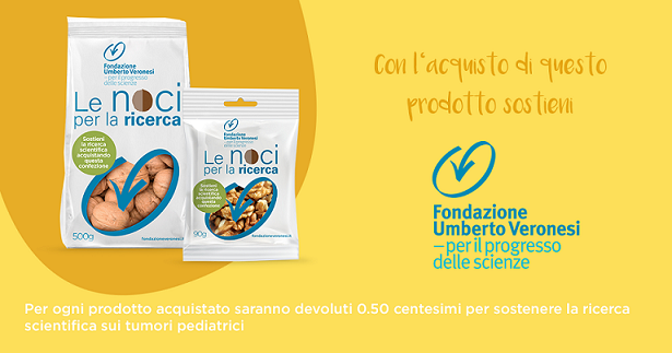 A febbraio tornano "Le noci per la ricerca"