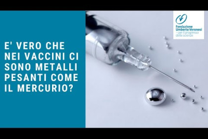 I vaccini contengono metalli pesanti tossici come il mercurio?